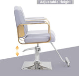 ZUN Salon Chair Styling Barber Chair, Beauty Salon Spa Equipment with Heavy Duty Hydraulic Pump, 35523575