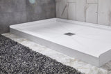 Glasstone shower base SMC solid white finish 6036 W2122P213536