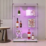 Tempered Glass Display Cabinet,Wine Cabinet, Storage Cabinet,File Cabinet, Tempered Glass W3155P268184