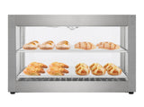 110.00V 800.00W Two Layers Stainless Steel Color Stainless Steel/Tempered Glass Warming Cabinet 18671934