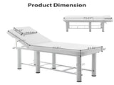 Professioanl Massage Table , Backrest Adjustable, Removable Headrest, Bottom Shelf Storage , Memory W1422P250588