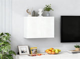 30 Inch White Shaker Double Door Wall Cabinet Solid Wood with 2 adjustable shelves Ready to Assemble T2950P366459