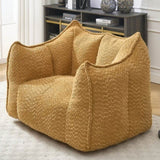 Sofa chairs with highly resilient foam for living rooms and bedrooms, comfortable square lazy, W1996P252269