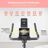 Exercise Bikes For Home, Indoor Cycling Bike With LCD Monitor And Comfortable Seat Cushion For Home 24370064
