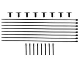 Step Boards Side Step fit for BMW X5 F15 F85 14-18 Black Running Board Non-Slip Set 97798766