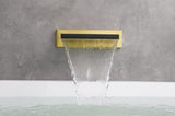 SHOWER Waterfall Waterfall Tub Faucet Wall Mount Tub Filler Spout For Bathroom sink Multiple Uses W127257880