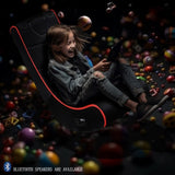 FOLDABLE GAMING CHAIR WITH ONBOARD SPEAKERS W311P256529