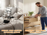6 Dresser for Bedroom, Modern 6 Drawer Dresser with Spacious Countertop, Wood Storage Cabinet with W3204P484603