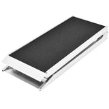 ZUN 8Ft Portable Aluminum Folding Pet Dog Ramp Ladder Incline Car Truck SUV 87461880