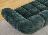 Chenille Pure Foam Sofa, Quilted Cloud Sofa, Deep-Seat Chenille Pure Foam Sofa, Comfortable W834P442226