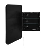 Rectangle Medicine Cabinet Mirror Bathroom Mirror Storage Wall Mounted Medicine Mirror Cabinet W688P210792