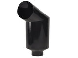 5-7 bend black, made of stainless steel 409, sprayed with black paint, wall thickness 1.2mm 77732359