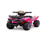 Pink 6V Battery Powered Kids Quad Motorized Four Wheeler Ride on Car with Songs for 18-36Months 32836471