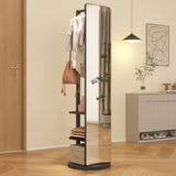 Full-body mirror, solid wood rubber wood glass, 68.8*19.6in Large mirror W2987P225480