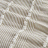 King 3 Piece Cotton Yarn Dyed Duvet Cover Set B03595781