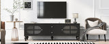 ZUN U-Can 68.9'' Modern TV Stand for TVs up to 75 Inches, Entertainment Center Media Console with Fluted N724P198475B