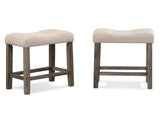 Sora Wood 3-Piece Counter Height Dining Set, Taupe T2574P164803