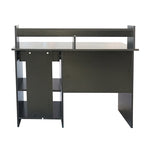 ZUN General Style Modern E1 15MM Chipboard Computer Desk Black 16856411