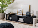 4 Cube Vertical Storage Organizer, Solid Black 92450174