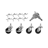 Rolling Garage Workshop Tool Organizer Detachable 3 Drawer Tool Chest with Large Storage Cabinet W1239132611