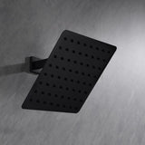 8 Inch High Pressure Rain Shower Head, 304 Stainless Steel Square Shower Head with Self-Cleaning 83314294