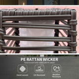 Gray Waterproof Outdoor Floor Lamp with Auto On/Off LED Lights 93977605