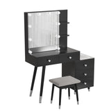 Pitted Particle Board With Triamine Coating, Solid Wood Legs With Copper Sheath Decoration, 5 78109421