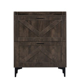 ZUN Shoe Cabinet with 2 Flip Drawers& Open Shelves,Modern Entryway Shoe Storage Cabinet, SlimNarrow W679P154753