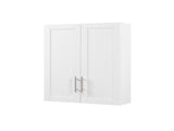 Wood Hanging Cabinet with Doors and Shelves W914P292873