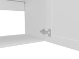 Wall Cabinet, 2 Doors, White B097P350281