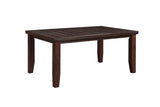 Cherry Dining Table with Tapered Leg B062P209318