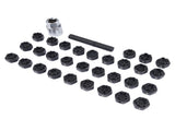 32Pcs Wheel Lock Lug Nut Master Key Set Removal Socket Tool Kit Fit for Mercedes-Benz 301 330 24012430
