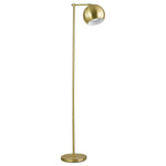 ZUN Brass Task Floor Lamp B062P153737