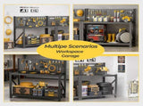Temu only supports self pickup Work Bench with Pegboard,Heavy Duty 3000lbs Capacity Workbench with 24780088