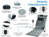 Vibration Massage Mat Neck Kneading Massager - 20 Nodes, 3 Massage Modes/Speeds, 9 42862387