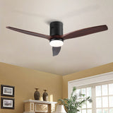 ZUN 52 In.Intergrated LED Low Profile Ceiling Fan with Dimmable Light W136782845