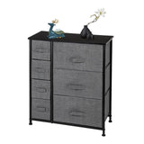 ZUN Dresser With 7 Drawers - Furniture Storage Tower Unit For Bedroom, Hallway, Closet, Office 47788955