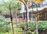 4 Pack Metal Garden for Climbing Plants Outdoor 86.7'' x 19.7'' Rustproof Plant Support Rose W158681065