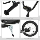 youth scooter is equipped Dual Brakes - Black 05552574