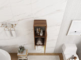 12 Inch Small Wall Mounted Side Cabinet, Soft Closing Door, Suitable For Small Bathroom, Study, W1972P457984