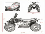 Green 6V Kids Motorized Quad 4-Wheeler ATV Ride On Car with Forward/Reverse Switch for 18-36 62426235