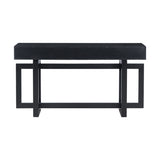 U_STYLE Elegant Console Table with Three Drawers, Extra Long Entryway Table for Entryway, Hallway, N711P175776B