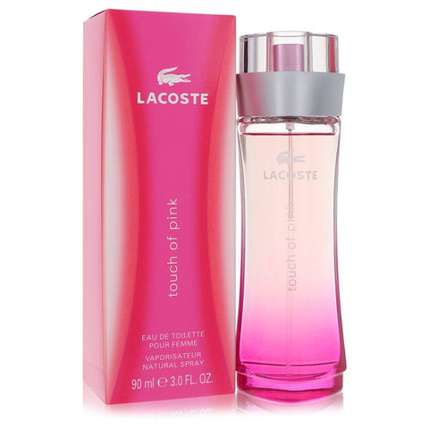Touch of Pink by Lacoste Eau De Toilette Spray 3 oz for Women FX-415841