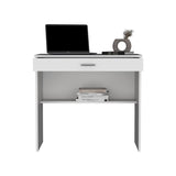 80 C Writting Desk, Compact Workstation with Drawer and Lower Shelf B200P173215