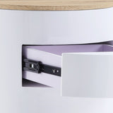 Otith Accent Table with Display and Utility Function B2726P243239