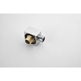 Shower System with Shower Head, Hand Shower, Slide Bar,, Shower Arm, Hose, Valve Trim, and Lever W2287P167927