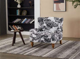 Coffee Table & Armchair Set,Vintage Luxury Style, high-back reading chair & 65092679