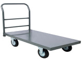Platform Truck Industrial Flat Dolly Cart with Wheels - Heavy Duty 24 x 48 Cart - 2000lb Capacity 86171922