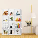 ZUN Cube Storage 12-Cube Book Shelf Storage Shelves Closet Organizer Shelf Cubes Organizer Bookcase 02284857