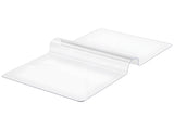 36 x 60 Inch Frosted Plastic Table Cover, 1.5 mm Thick PVC Desk Mat, Waterproof & Easy Clean, for 10214285